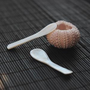 Mother of Pearl Spoon Handmade Natural Shell Eco-Friendly Customizable Tableware for Hotel & Restaurant Use Wholesale - Product Image 4