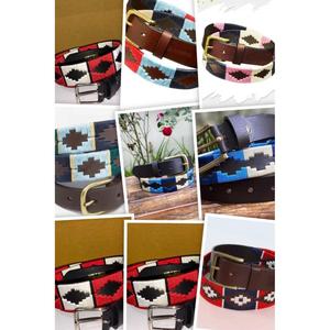 Fabricante personalizado de cinturones de cuero genuino con diseños modernos para hombre y accesorios hechos en India a precio de fábrica - Product Image 1