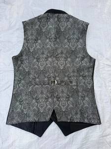 เสื้อกั๊กสไตล์บาวาเรียนแบบดั้งเดิมสำหรับผู้ชาย ลดราคาพิเศษ ใส่ได้สองด้าน ระบายอากาศดี เหมาะสำหรับฤดูใบไม้ร่วง คอตั้ง ติดกระดุม แขนสั้น - Product Image 3