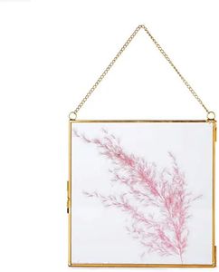 Home Decor Glass & Metal Hanging Picture <b>Frame</b> for <b>Wall</b> Decoration,with 2 Sides Glass Customised Decorative Picture <b>Frame</b> - Product Image 1