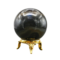 Sphère d'onyx naturel 50 mm, design moderne et antique, pour la décoration de la maison et de la cuisine, sculpture de pierre de luxe, vente en gros 2026