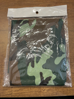 Combinaison de pluie en PVC durable unisexe imprimée de logo personnalisé camouflage réutilisable et imperméable pour camping escalade jetable pour poncho