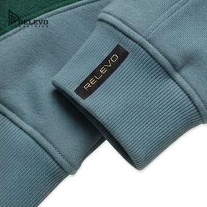 เสื้อฮู้ดดี้ผู้ชายผ้าฟลีซหนา 350 กรัม ผ้าฝ้าย 100% ปักโลโก้ตามสั่ง สีเขียวฟอเรสต์ คุณภาพสูง เป็นมิตรกับสิ่งแวดล้อม ปักลายแบบสตรีทแวร์ - Product Image 3
