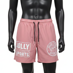 Shorts de Baño para Mujer, Ligeros, de Secado Rápido, Tela de Poliéster 120 GSM, Color Sólido, Logotipo Personalizado por Transferencia Térmica - Product Image 1