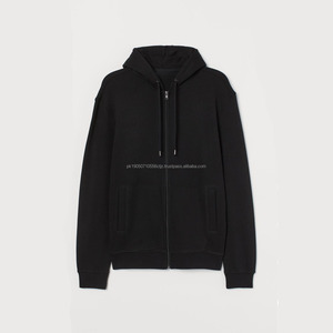 ชุดวอร์มระบายอากาศไซส์ XL สำหรับผู้ชายเสื้อฮู้ดแบบรูดซิปขึ้นเนื้อผ้าคอตตอน350 GSM โลโก้ออกแบบได้ตามต้องการ - Product Image 1