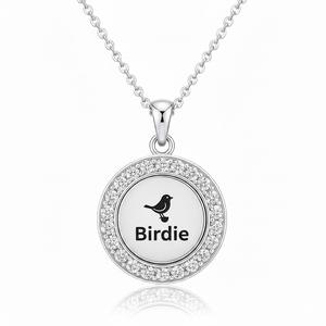 Cadeaux souvenirs pour club sportif féminin, logo personnalisé, marqueur de balle de golf magnétique en métal portable, étanche, 25 mm, collier - Product Image 3