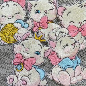 Wholesale Embroidery Patch Iron On Embroidered Badge Woven Twill Patches for Clothing Hats Bags Jackets Heat <b>Press</b> Garment - Product Image 2