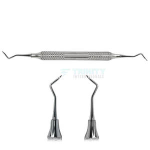 Détartreurs dentaires les plus vendus, instruments dentaires en acier inoxydable, détartreurs dentaires de qualité supérieure fabriqués au Pakistan - Product Image 6