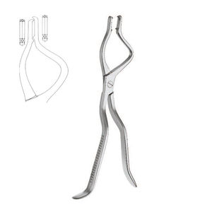 Pinces de Tessier en acier inoxydable, instrument chirurgical pour chirurgie ORL, pince plastique de diagnostic et d'opération par Mahfooz Instruments - Product Image 1