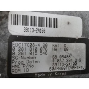 Soul a utilisé des ECU et des modules informatiques 391132A100 - Product Image 1