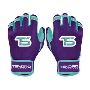 Custom Made Breathable Professional Unisex Baseball Batting Gloves Custom All-Color Sheepskin Leather Padded Wrist - Product Image 1