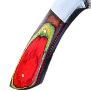 Couteaux à dépecer Damas faits main de haute qualité avec lame en acier multicouche, manche ergonomique et tranchant fiable pour le dépecage - Product Image 5