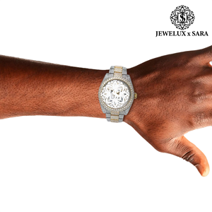 Montre Hip Hop de Luxe pour Homme, Sertie de Diamants, Qualité Supérieure, Fournisseur OEM ODM de Bijoux et Montres, Disponible à Prix d'Usine - Product Image 6