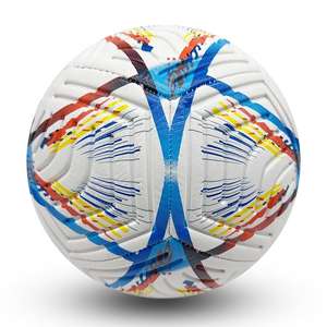 Balón de Fútbol Ligero de Cuero Sintético Cosido a Máquina, Tamaño 3, Mini Balón de Fútbol para Niños - Product Image 5