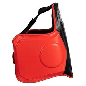 Protège-poitrine en cuir de haute qualité avec logo, couleur et taille personnalisables pour la boxe, le MMA, la lutte, le kickboxing et l'entraînement 2026 - Product Image 2