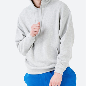 Sudaderas con Capucha para Hombre, de Algodón Grueso, Corte Regular, con Logotipo Personalizado Bordado, Bolsillo, Transpirables, de Secado Rápido, para Invierno, Venta al Por Mayor - Product Image 3