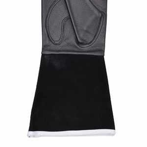 Welder <b>Men</b> <b>Sheepskin</b> Leather Welding <b>Gloves</b> Bulk Supply Industrial Safety Heavy Duty Mechanical <b>Gloves</b> TIG Welding Smooth Text - Product Image 5