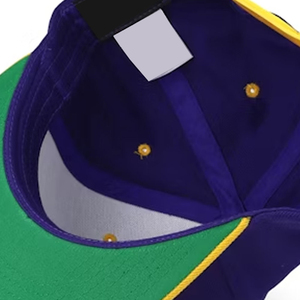 Casquettes Snapback en maille à 6 panneaux, logo brodé 3D personnalisé, design classique de haute qualité, vente en gros, nouveau style, pour hommes - Product Image 6