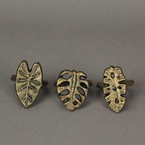 Lot de 4 Anneaux de Serviette Décoratifs en Argent Motif Raisin, Prix Usine, Designs Personnalisables, Écologiques, Décoration Moderne pour Fêtes - Product Image 4