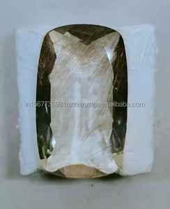 Venta caliente cobre rutilo cuarzo cabujón piedra preciosa tamaño 26X21X11 MM peso 58 Ct piedra preciosa suelta para la fabricación de joyas uso piedra preciosa - Product Image 1