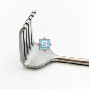 Grayrocks Volkmann Rake Retractor à 6 griffes courbées en acier inoxydable, instrument chirurgical orthopédique - Product Image 3