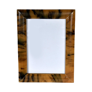 Marco de fotos de madera Rectangular de alta calidad, incrustaciones de perlas Madre, fregona Natural, decoración decorativa para habitación, precio competitivo, resina de Metal - Product Image 1