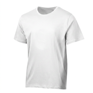 Camiseta Unisex de Cuello Redondo 100% Algodón 180g, Suministro de Fábrica al Por Mayor, Logotipo Bordado Personalizado, Impresión por Transferencia de Calor, Color Sólido - Product Image 5