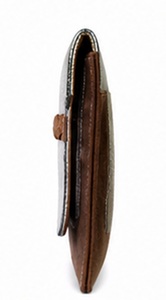 Sac de soirée enveloppe en suède doré marine pour femme, tendance, moderne, de luxe, avec rabat tressé, personnalisable, vente en gros - Product Image 2