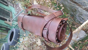 Bolsa y Estuche para Cuchillos de Chef, Hechos a Mano, de Cuero Genuino, Modelo LKR-0364 - Product Image 5