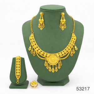 MOLL JEWELLERS - Cadena de Eslabones con Diseño de Hojas, Chapada en Oro, con Circonitas Naturales, para Mujer, Elegante y Moderna, Certificada por Terceros - Product Image 2