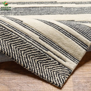 Tapis en laine faits à la main, doux et décoratifs, pour salon, chambre et maisons modernes - Product Image 6