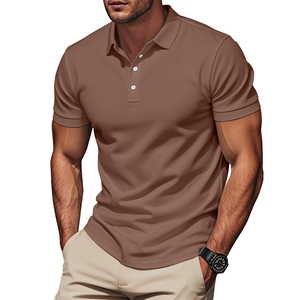 Polo de Negocios para Hombre, Alta Calidad, Color Sólido, Manga Corta, Ropa Casual de Verano, Logotipo Personalizado, OEM ODM 2026 - Product Image 5