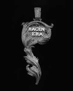 Bijoux Hip Hop sur mesure, design personnalisé, argent sterling 925 plaqué or blanc, diamant Moissanite VVS pour pendentif personnalisé - Product Image 1