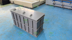 Tanques de Almacenamiento de PVC Gris para Productos Químicos, Recipientes a Presión de PVC Gris de Alta Calidad para Agua, Aceite y Combustible, Vietnam - Product Image 5