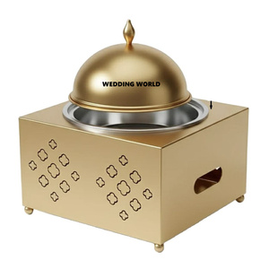 Réchaud alimentaire en métal de qualité supérieure, fait main, design élégant et classique, réchaud alimentaire fantaisie. - Product Image 1