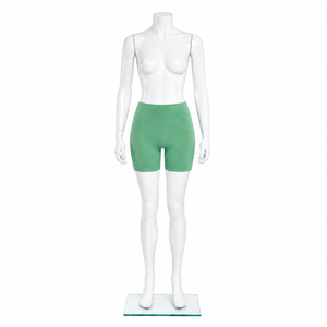 Shorts de Yoga para Mujer, Cintura Alta Elástica, Sólidos, Transpirables, Sin Costuras, de Spandex/Modal, Diseño Simple, Sexy, Deportivos, para Fitness - Product Image 4