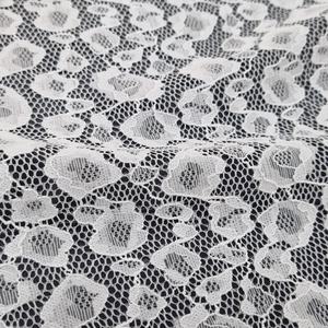 Encaje Elástico Floral con Borde Festoneado, Nailon y Spandex, 23cm, Banda Decorativa de Encaje Elástico de Punto para Lencería y Vestidos - Product Image 3