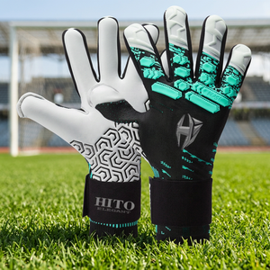 2025 new Latest Design Quick Dry Professional Anti Pilling Goalkeeper Gloves Soccer Anti Slip Finger Protection Goalkeeper Glove - Product Image 2