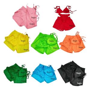 Logotipo personalizado 2023 Nuevo Ecológico Mujeres Sexy 3 piezas Bikini Conjuntos Traje de baño Transpirable Secado rápido Ropa de playa - Product Image 1