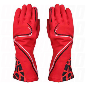 Gants de karting unisexes personnalisés, confortables, antidérapants, à doigts entiers, ignifuges Nomex, résistants au feu, pour karting et motorsport - Product Image 2