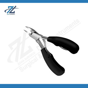 Heavy Duty Stainless Steel Curved Nail Clipper Thick Handle Ingrown Toenail Cutter Professional <b>Cuticle</b> Care <b>Tool</b> Manicure - Product Image 3