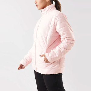 Chaqueta Acolchada de Invierno para Mujer, Abrigo Aislante Ligero con Capucha, Ropa Exterior Cálida, Logotipo Personalizado, OEM, ODM, Venta al Por Mayor de Fábrica - Product Image 4