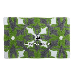 Unique Custom Bath <b>Mats</b> Quick Dry Designer Bath Rugs Cotton with Machine Made Technics for Bathrooms By INDIAN TEXTILES H/L - Product Image 6