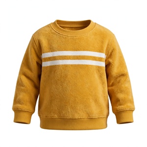 Sweat-shirt à manches longues pour garçons fabriqué en usine, col rond, avec poche, en mélange de coton, décontracté, pour l'automne et l'hiver, exporté du Bangladesh - Product Image 3