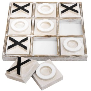 Jeu de Tic Tac Toe en Bois en Gros, Décoration Rustique pour Table Basse, Jouet Éducatif Interactif, Jeu de Table XO Personnalisé Tic Tac Toe - Product Image 6