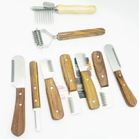 Nouveautés : Ensemble de ciseaux et brosse de toilettage pour animaux de compagnie en acier inoxydable, écologiques, de luxe moderne et de haute qualité
