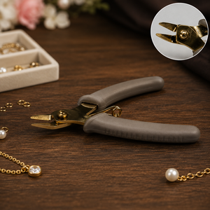 High Quality Jewelry <b>Wire</b> Cutter Pliers Precision Flush Cutting Nippers Stainless Steel <b>Craft</b> Beading Repair Hand Tool - Product Image 5