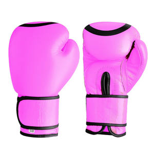 Gants en cuir professionnels pour l'entraînement et le sparring, logo personnalisé OEM, gants de kick-boxing 8oz 10oz 12oz 14oz 16oz - Product Image 1