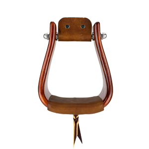 Estribos de Madera Resistentes para Montar a Caballo, Reposapiés de Madera Maciza para Silla de Montar, Equipo Ecuestre - Product Image 1