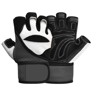 Gants de musculation mi-doigts pour hommes et femmes, best-sellers, avec support pour les poignets, pour haltères et musculation - Product Image 4